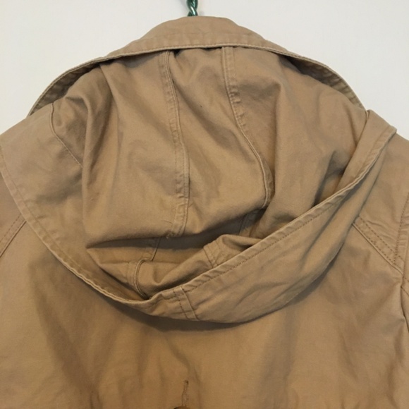 Women’s Gap Trench Coat with hood size M - Picture 7 of 13